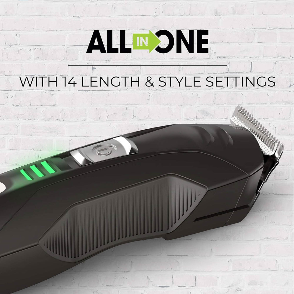 Remington All in One Grooming Kit Lithium Powered 8 Piece – close-up detail