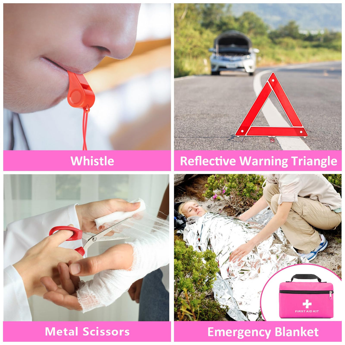 Car Roadside Safety Kit - HLWDFLZ Official Imagery - 6