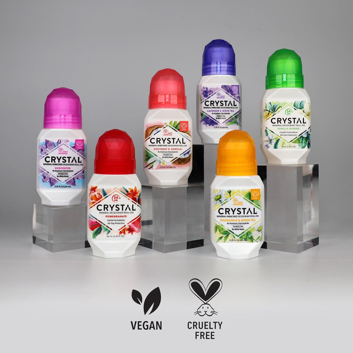 Crystal Essence – Deodorant on display