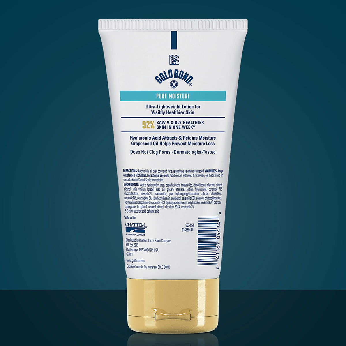 Gold Bond Pure Moisture Lotion 5 5 oz Ultra Lightweight Face – close-up detail