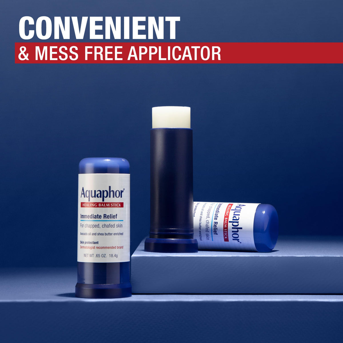 Aquaphor Healing Balm Stick Skin Protectant 0 65 OZ – close-up detail