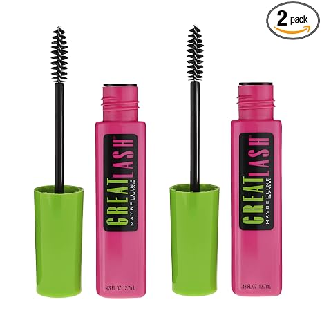 Maybelline Great Lash Washable Mascara Makeup Volumizing