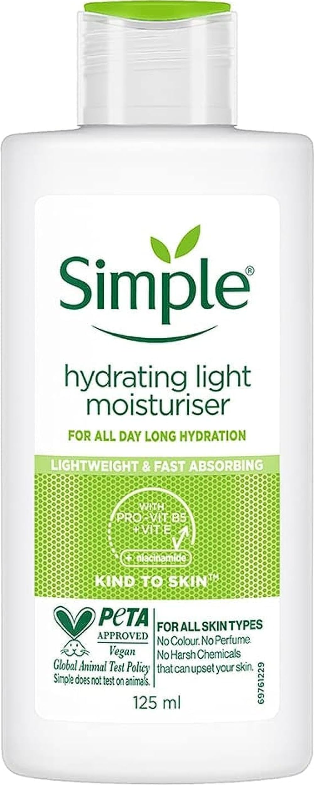 Simple Kind To Skin Hydrating Light Moisturiser 125 ml by – product photo (Face Moisturizers)