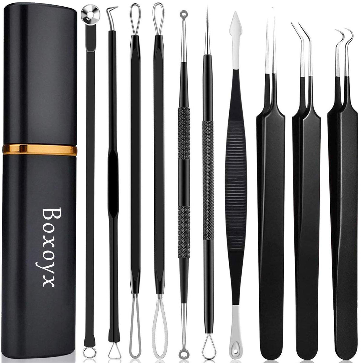 Boxoyx Pimple Popper Tool Kit – product photo (Blackhead & Blemish Removers)