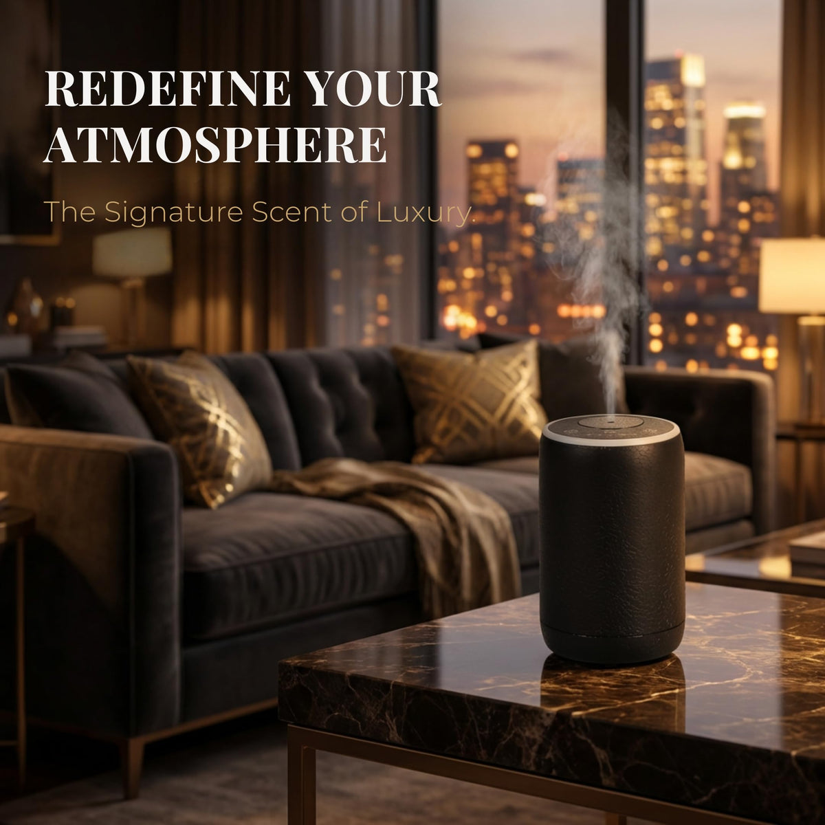 Aurora Waterless Essential Oil Diffuser - Brightscape Official Imagery - 3