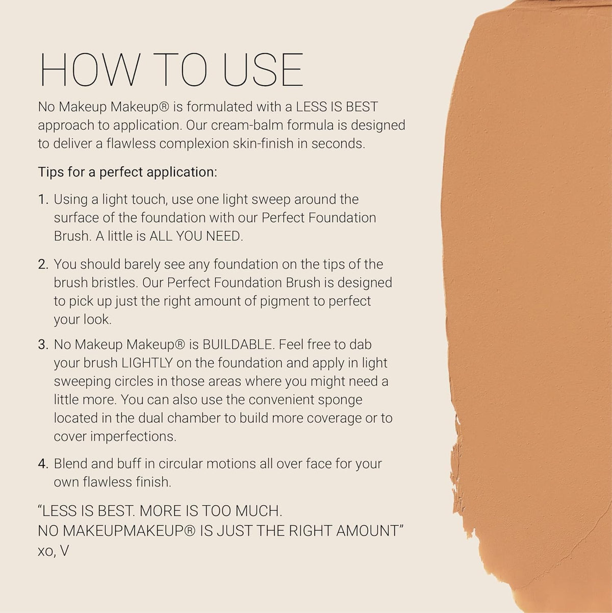 No Makeup Makeup Foundation Weightless Cream Balm Formula - No Makeup Makeup Official Imagery - 7