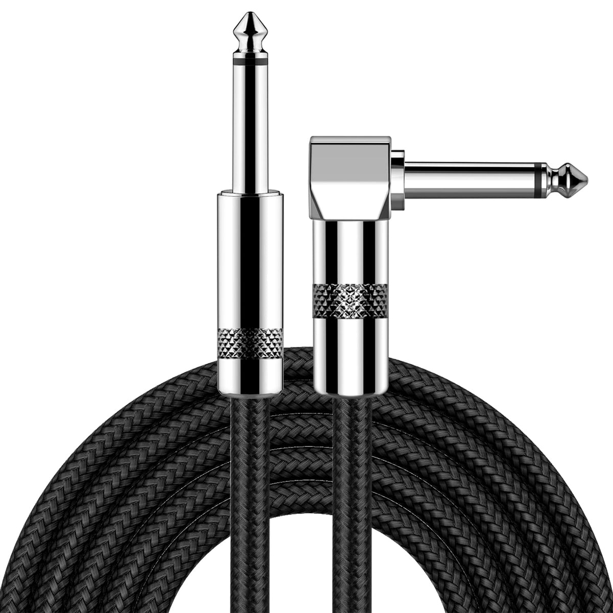 New Bee Guitar Cable 10ft Electric Instrument Bass AMP Cord – product photo (Instrument Cables)