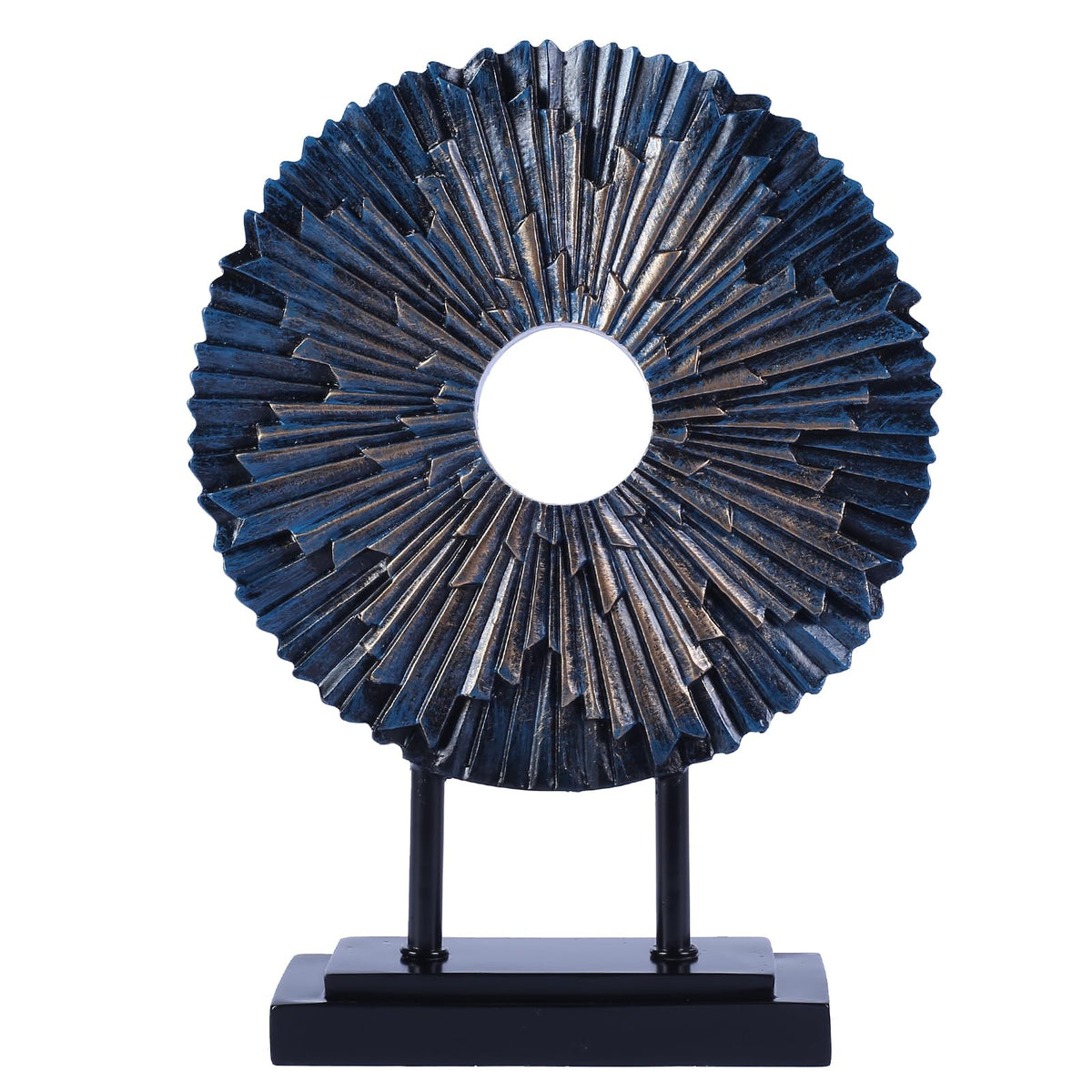 Minimalist Round Statue Above Cabinet Decor Kitchen Modern - CECKQUE Official Imagery - 2