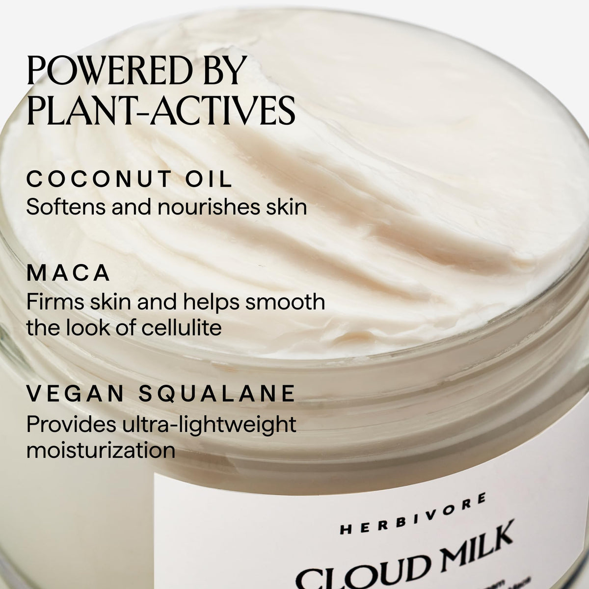 HERBIVORE Cloud Milk Coconut Firming Body Cream - Premium Selection Official Imagery - 4