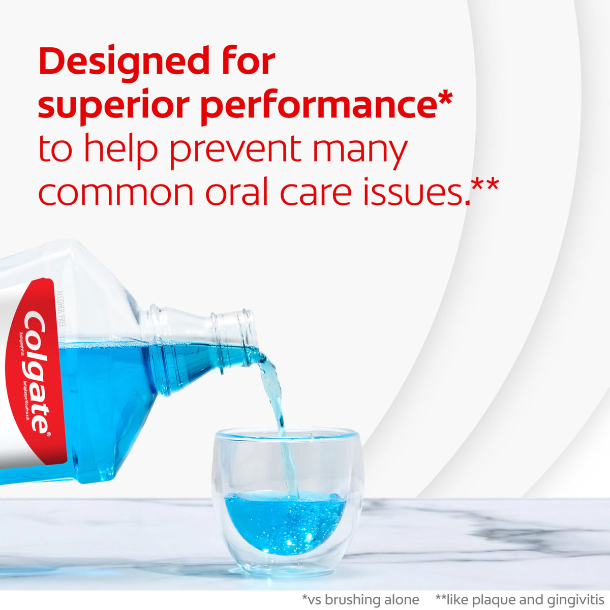 Colgate Total Alcohol Free Mouthwash Peppermint 3 Pack 33 8 – full view