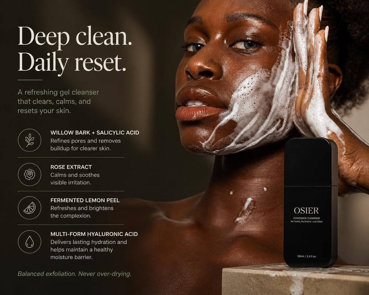 Osier Comeback Face Cleanser Korean Skincare Daily Face Wash - Osier Official Imagery - 4