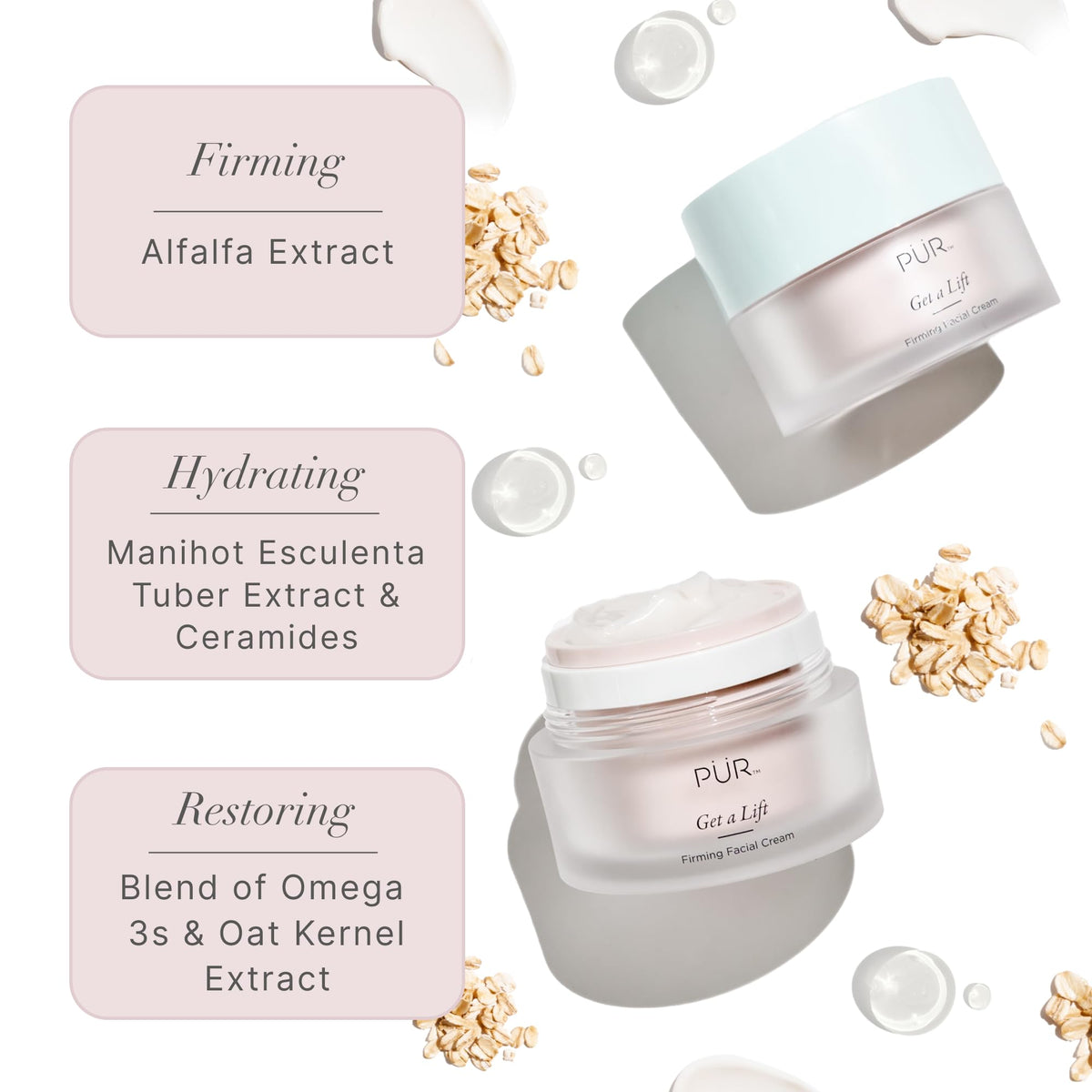 P R MINERALS Get A Lift Firming Facial Cream - PÜR MINERALS Official Imagery - 5