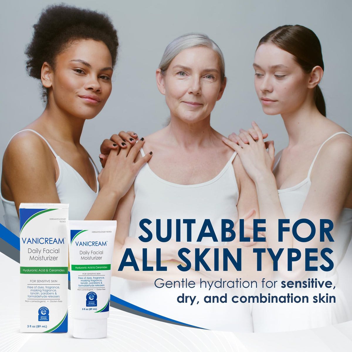 Vanicream Daily Facial Moisturizer Lightweight Non Greasy 3 – back view and specifications