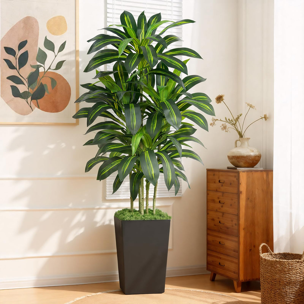 5FT Artificial Dracaena Tree - Keeplush Official Imagery - 1