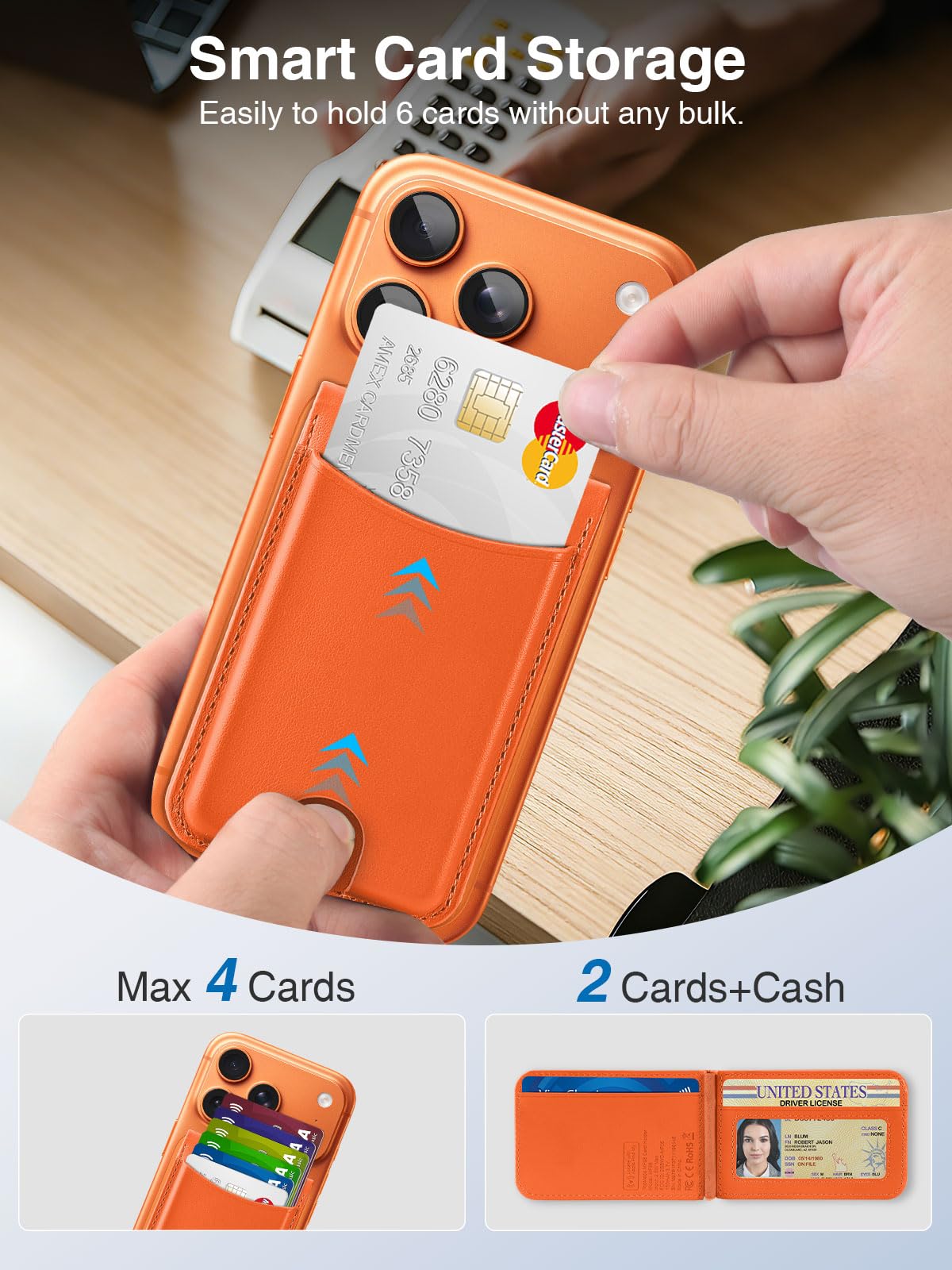 TopMade for MagSafe Wallet Works with Find My Strongest - TopMade Official Imagery - 7