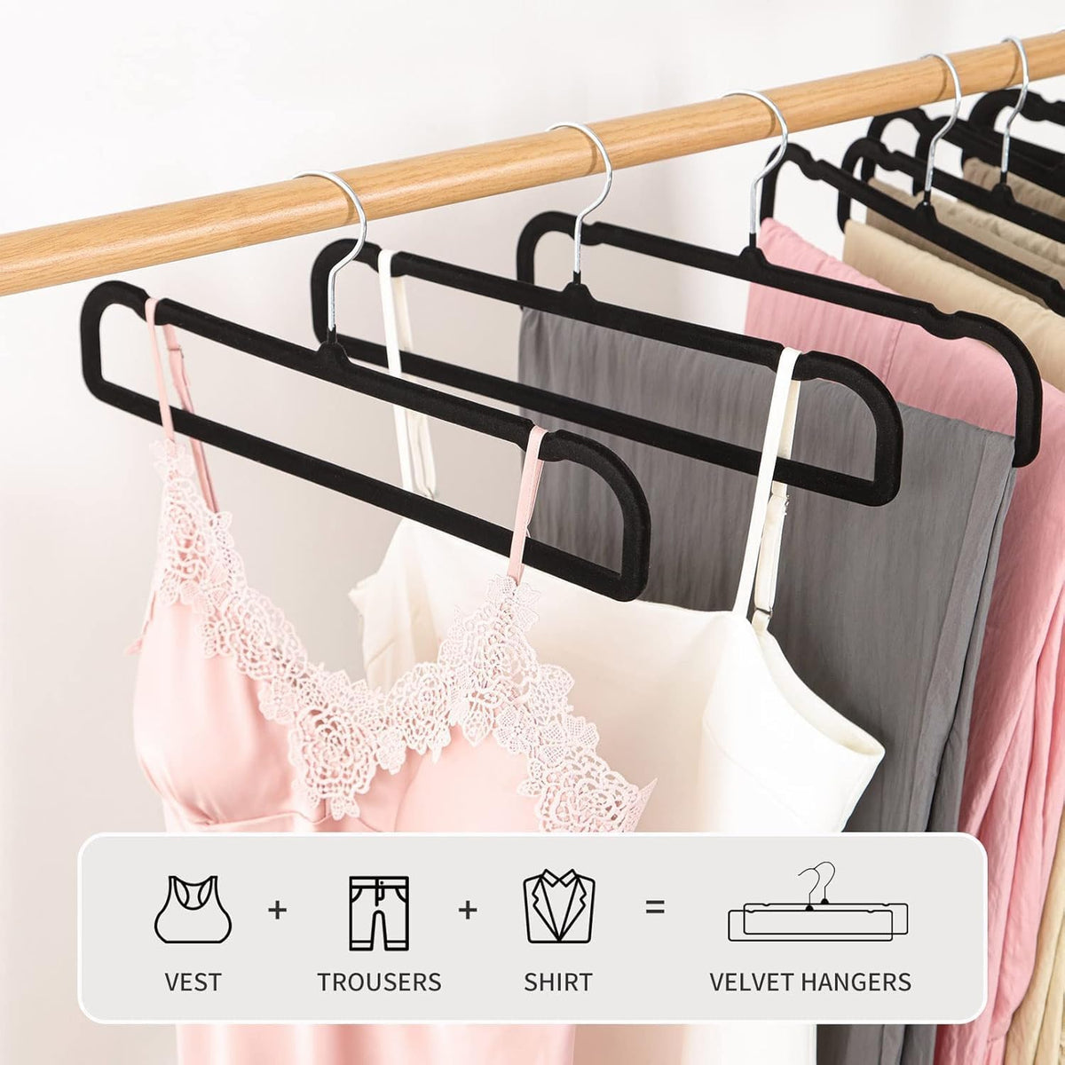 Velvet Hangers Non Slip - WJWSKI Official Imagery - 8