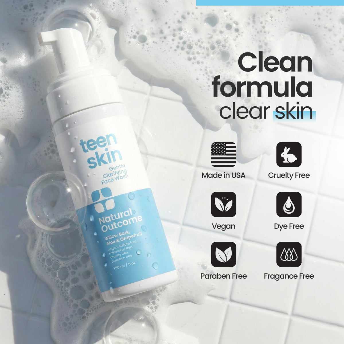 natural outcome Teen Skin Face Wash - natural outcome Official Imagery - 5