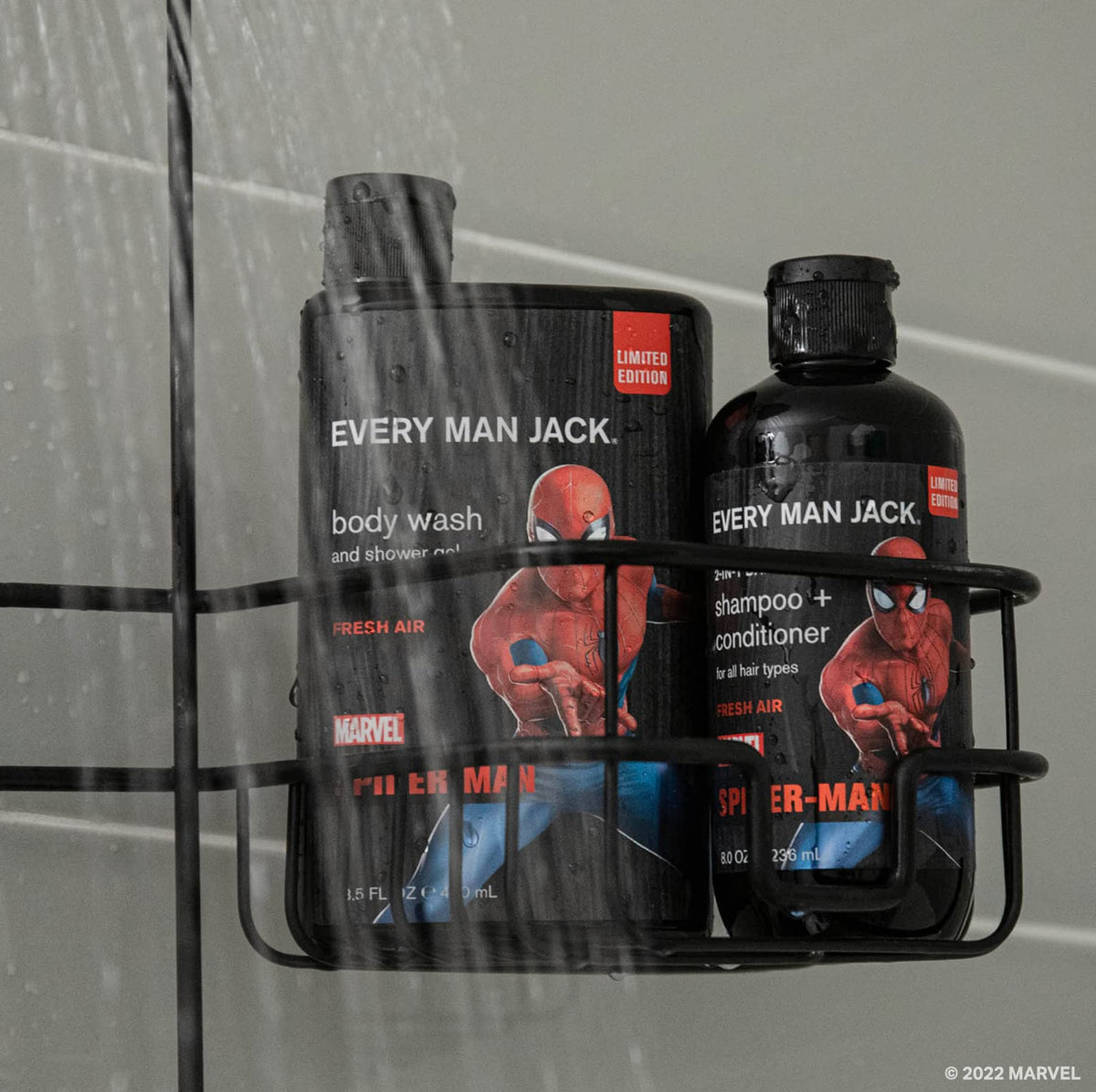 Every Man Jack Spider Man Body Set - Every Man Jack Official Imagery - 5