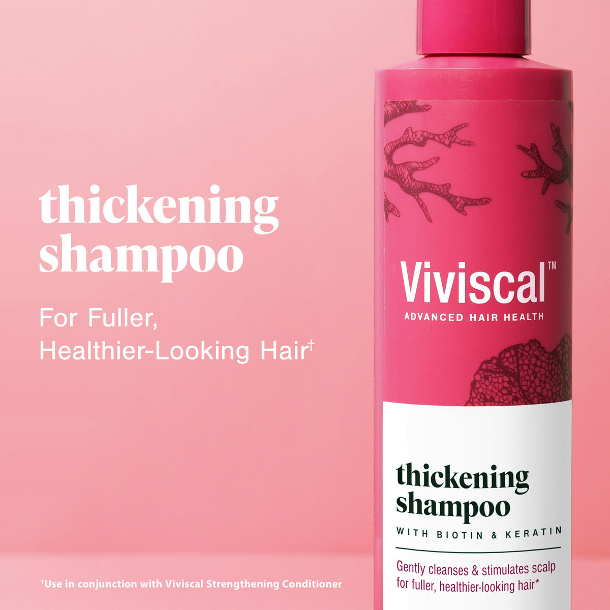 Viviscal Thickening Shampoo 8 45 Fl Oz – close-up detail