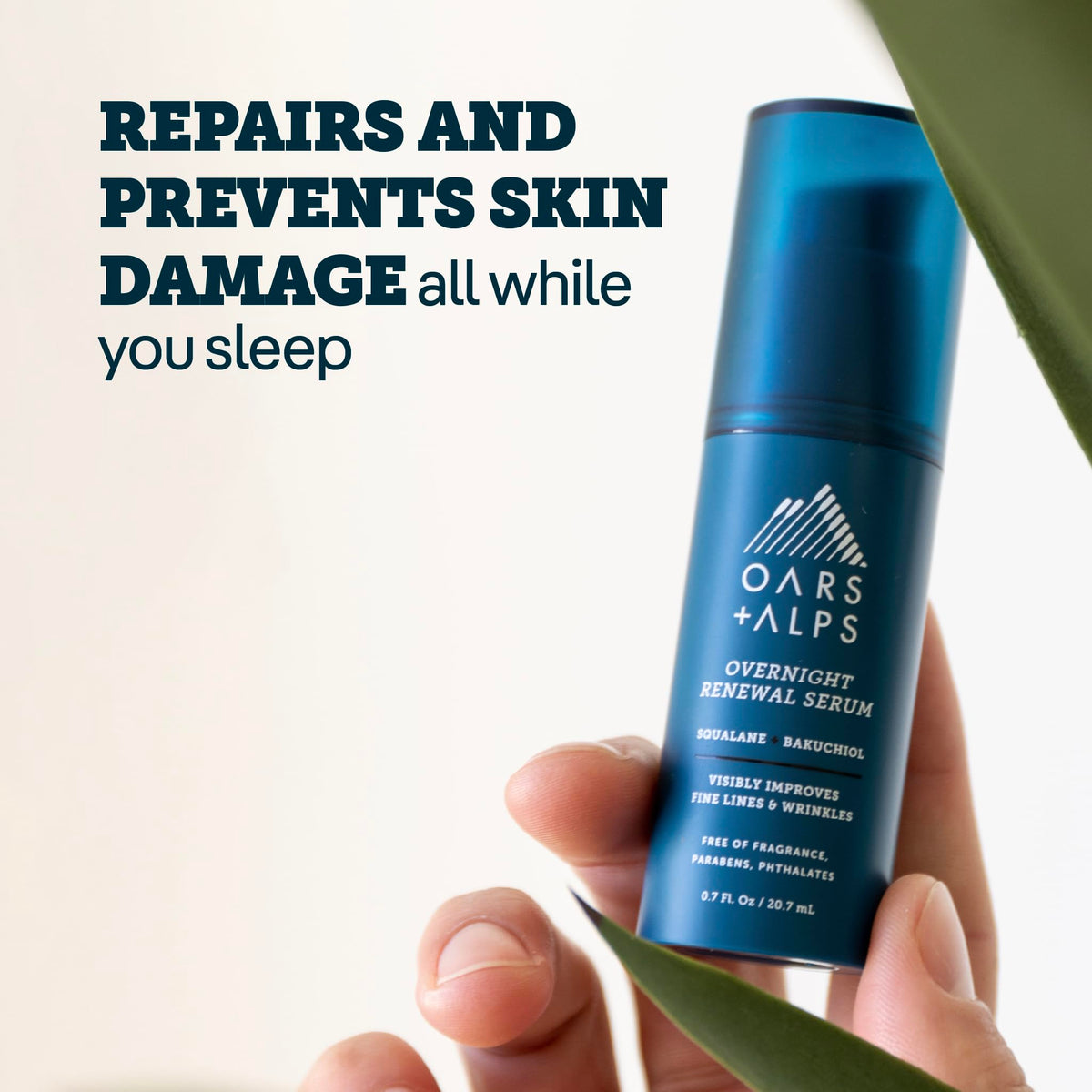 Oars Alps Overnight Renewal Face Serum Anti Aging 1pk 0 7 Fl - Oars + Alps Official Imagery - 5