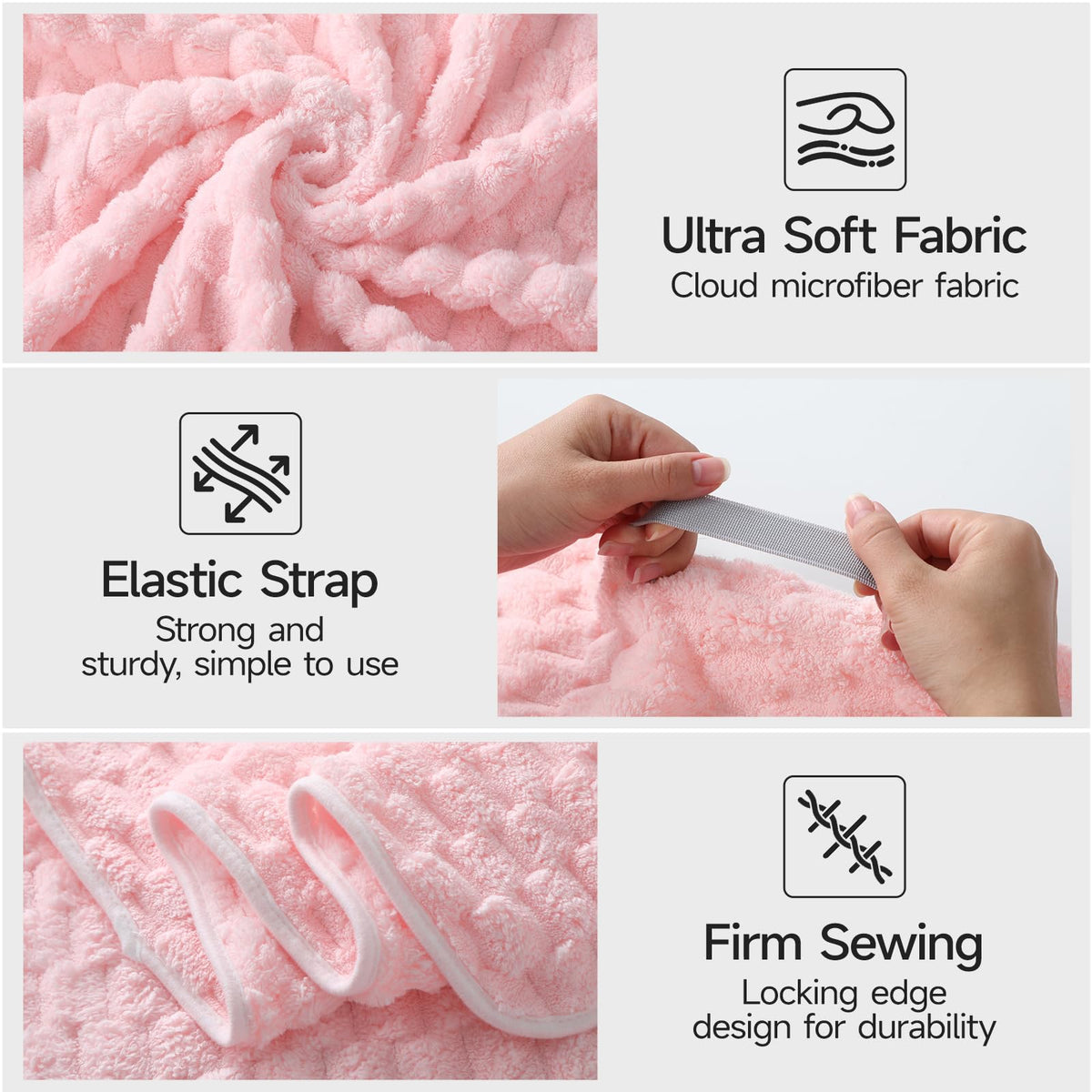 REDKISS – Hair Drying Towels on display