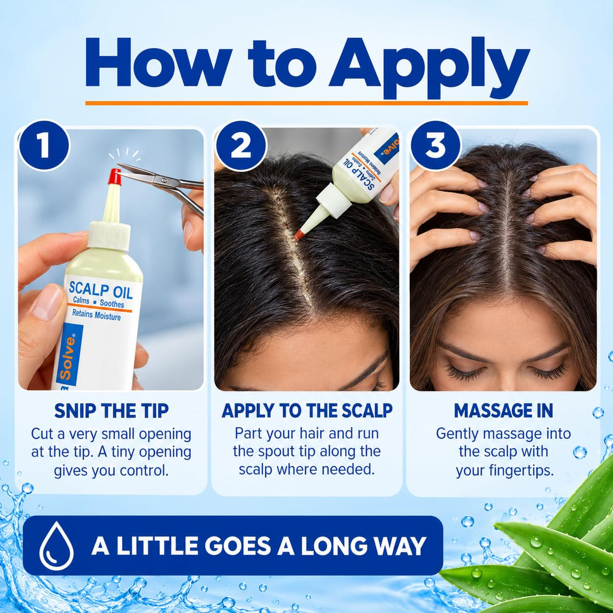 Dermasolve 4oz Psoriasis Scalp Oil Dandruff Relief - Dermasolve Official Imagery - 8