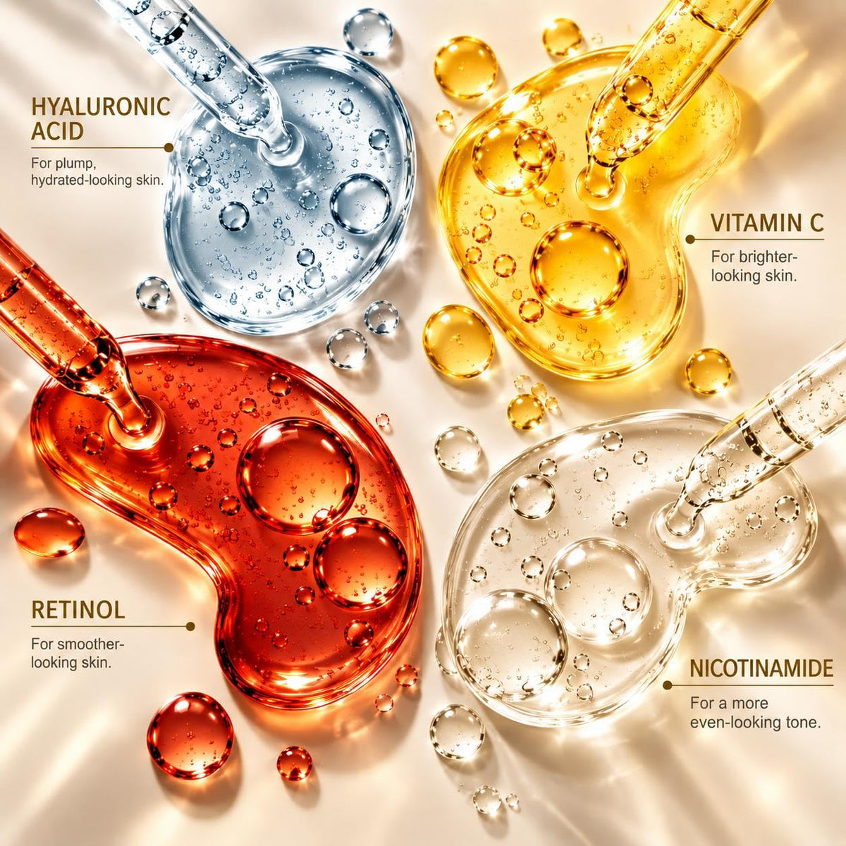 ELIXIR QUARTET 4 Piece Facial Serum Set - HIGH COSMETIC AGENCY Official Imagery - 4