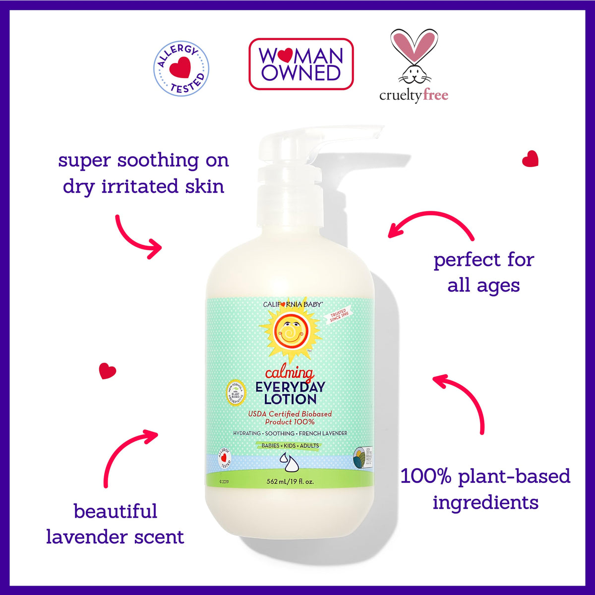 California Baby Calming Lotion - California Baby Official Imagery - 4