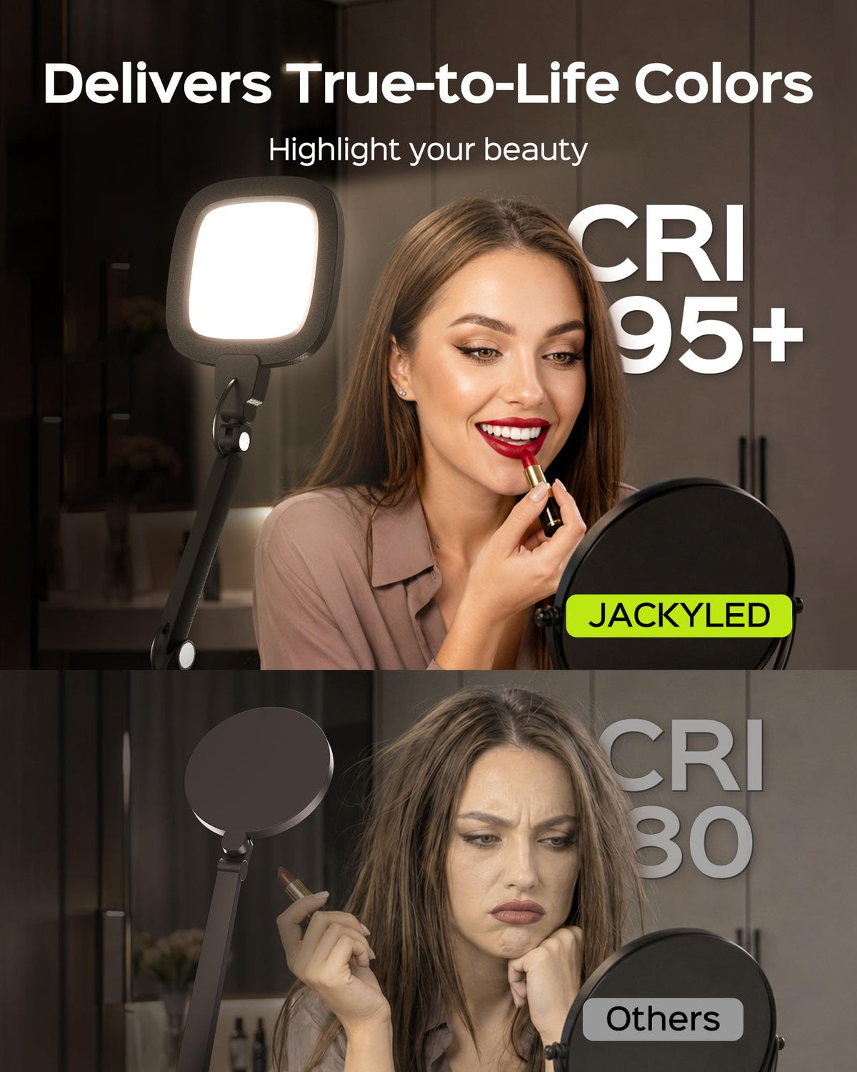LED Desk Lamps for Home Office 18W Bright Soft Video - JACKYLED Official Imagery - 4