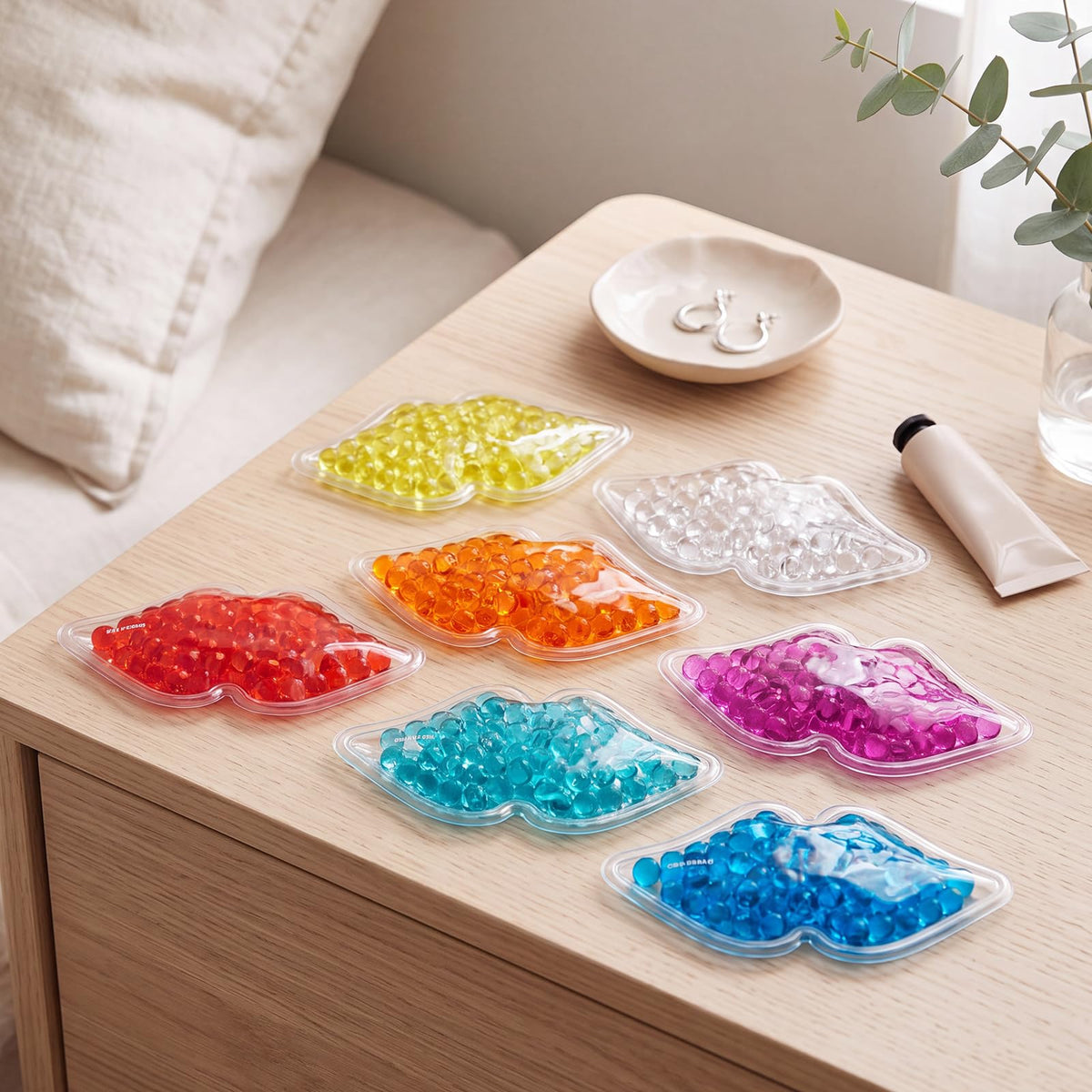 TrelaCo 120 Pcs Mini Lip Ice Pack Bulk Reusable Portable - TrelaCo Official Imagery - 6