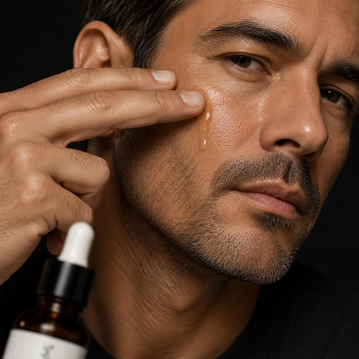 Men s Anti Aging Hyaluronic Acid Face Serum Ceramides - SigmaKyn Official Imagery - 4