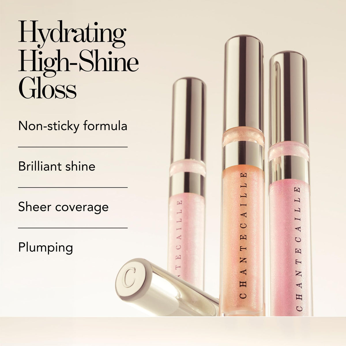 Chantecaille Brilliant Lip Gloss Hydrating High Shine - Premium Selection Official Imagery - 4