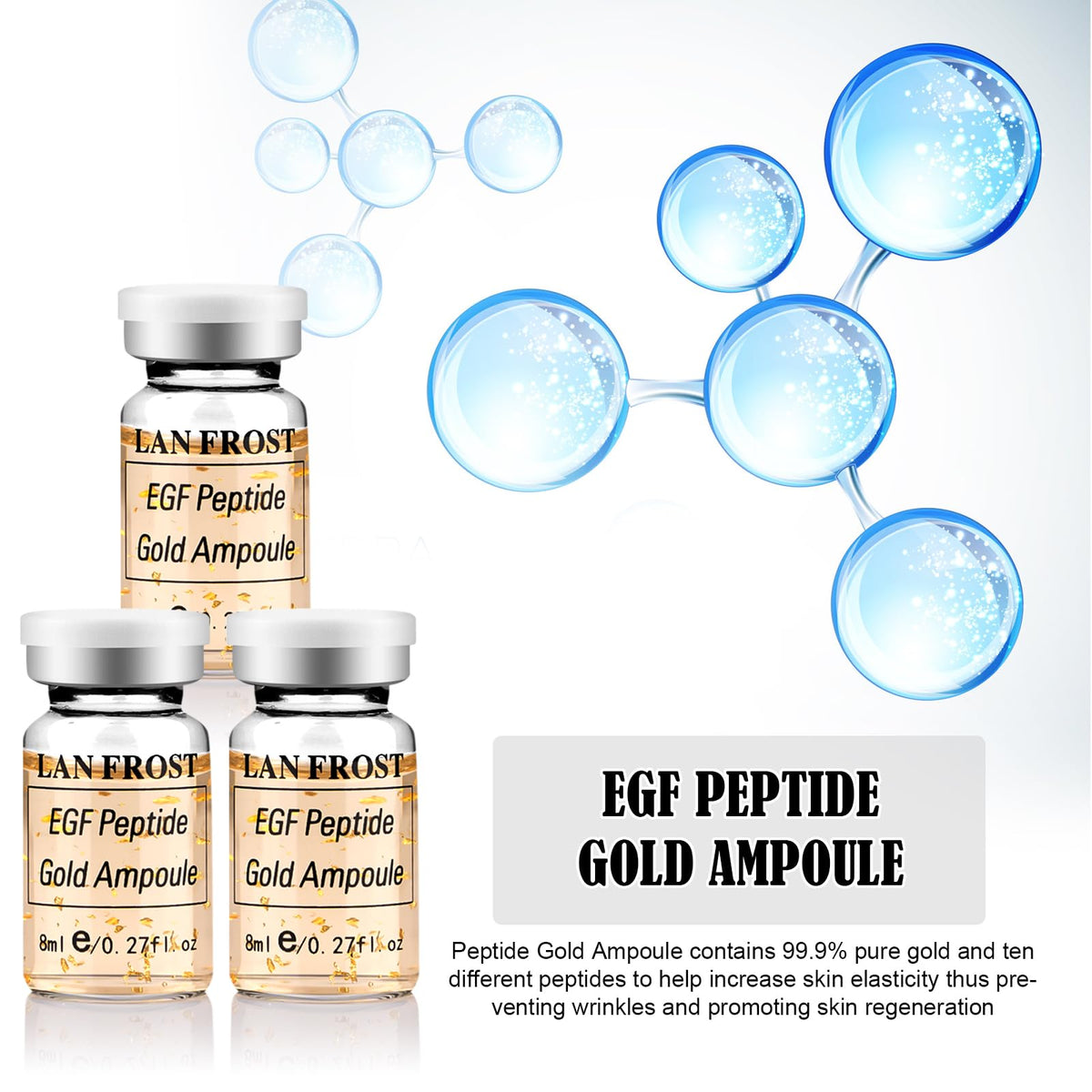 BB Booster Serum Kit EGF Peptide Gold Ampoule - TRESSON Official Imagery - 6