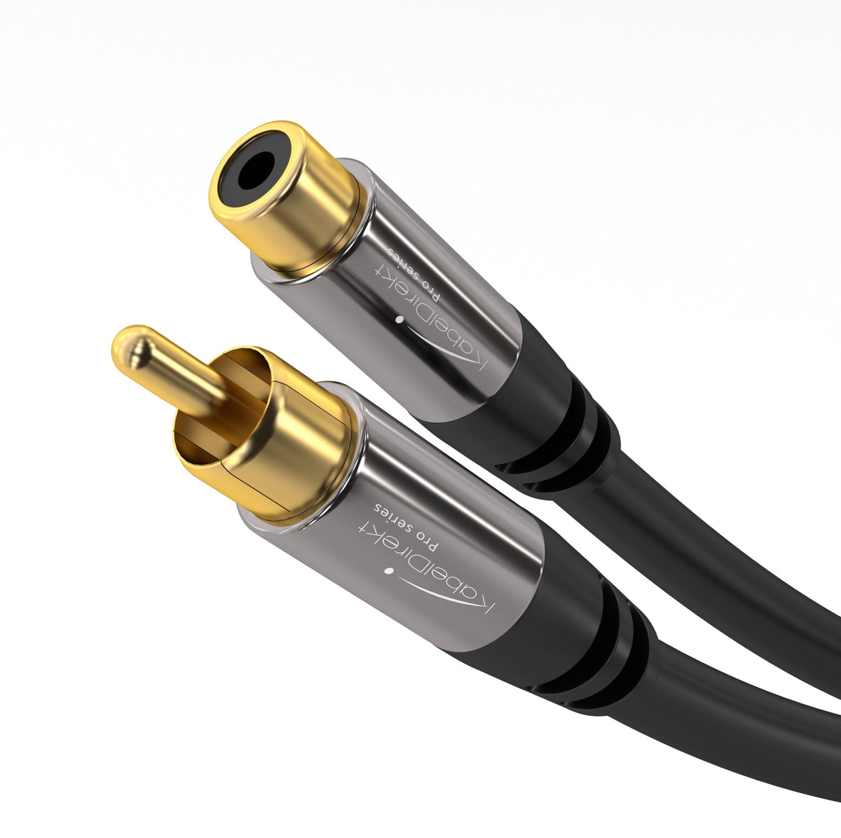 KabelDirekt RCA Extension Cable 6ft – product photo (RCA)