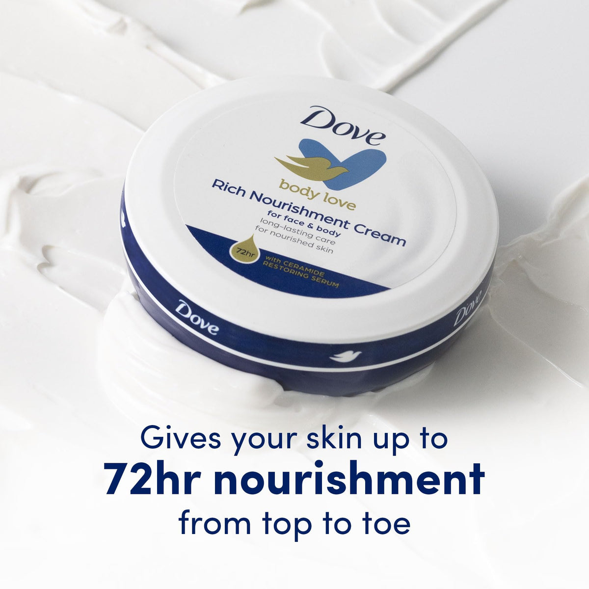 Dove Nourishing Body Care Face Hand and Body Rich – full view