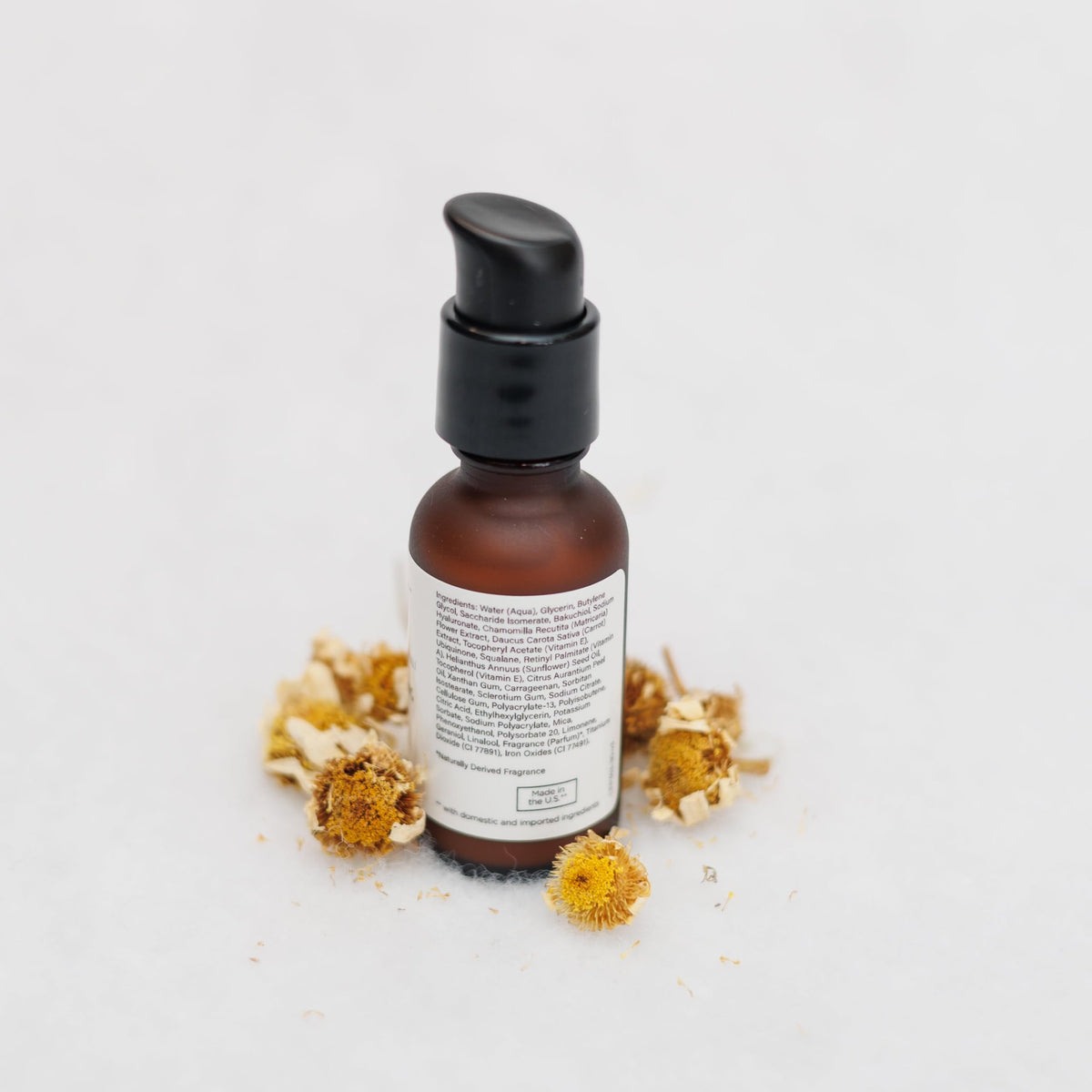 Revitalizing Serum with Vitamin A and Chamomile 1 Oz Natural - Transcend Cosmetics Official Imagery - 4