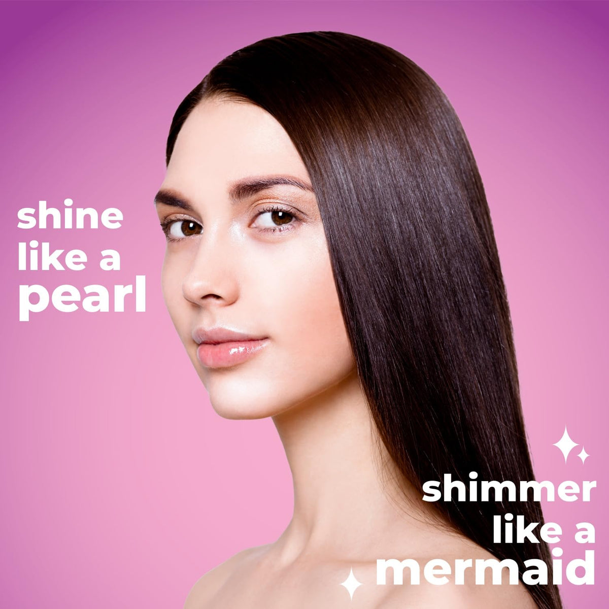 Luseta Glossy Pearl Hair Care Set Smooth Shine for Dull Hair - L LUSETA Official Imagery - 7