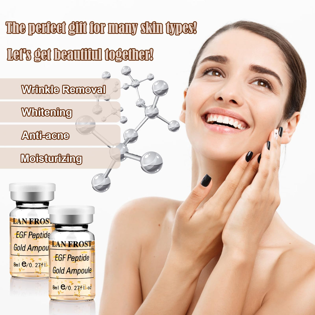 BB Booster Serum Kit EGF Peptide Gold Ampoule - TRESSON Official Imagery - 7