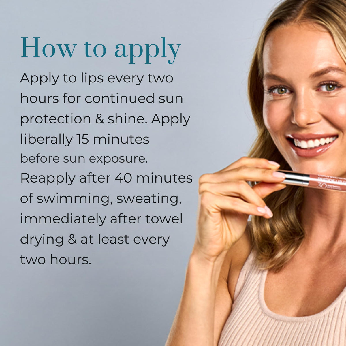 Colorescience Peptide Lip Shine SPF 30 - Premium Selection Official Imagery - 8