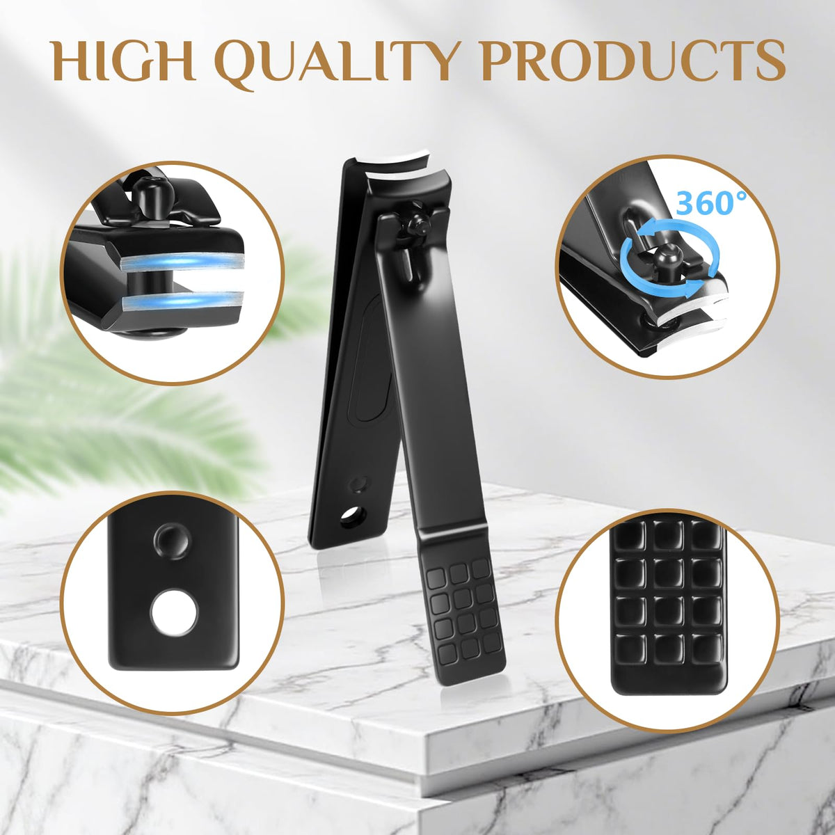 MINKINH Nail Clippers Set Manicure Pedicure Kit 26 Piece – alternate angle