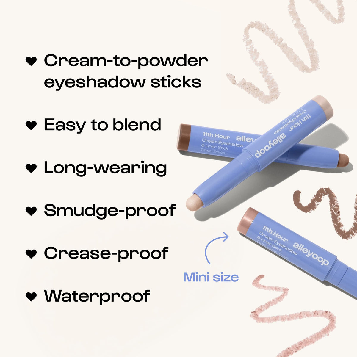 ALLEYOOP Everyday Essentials Makeup Kit Tip Off Makeup - ALLEYOOP Official Imagery - 4