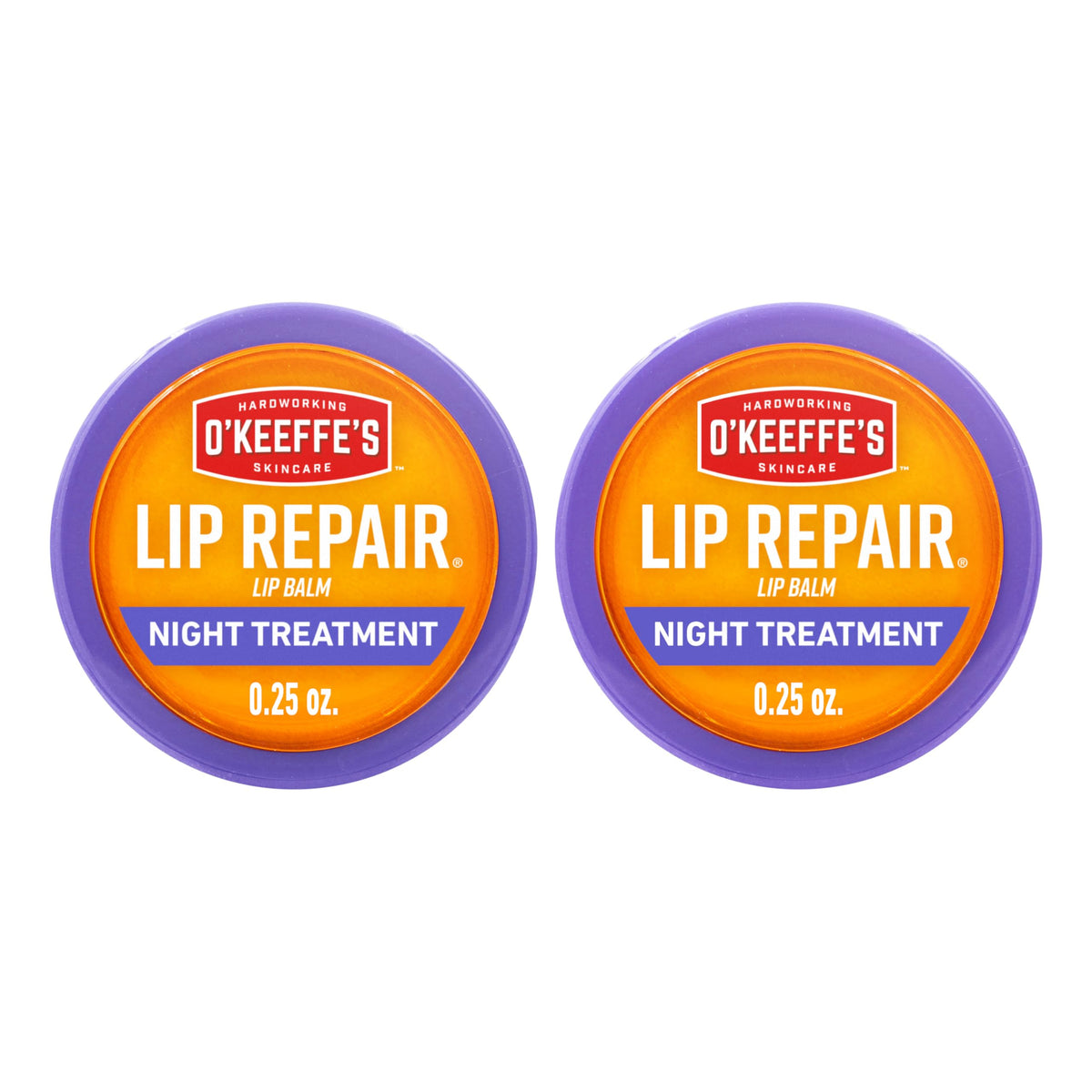O'Keeffe's O Keeffe s Lip Repair Night Treatment Balm 0 25 oz Jar 2 – product photo (Balms & Moisturizers)