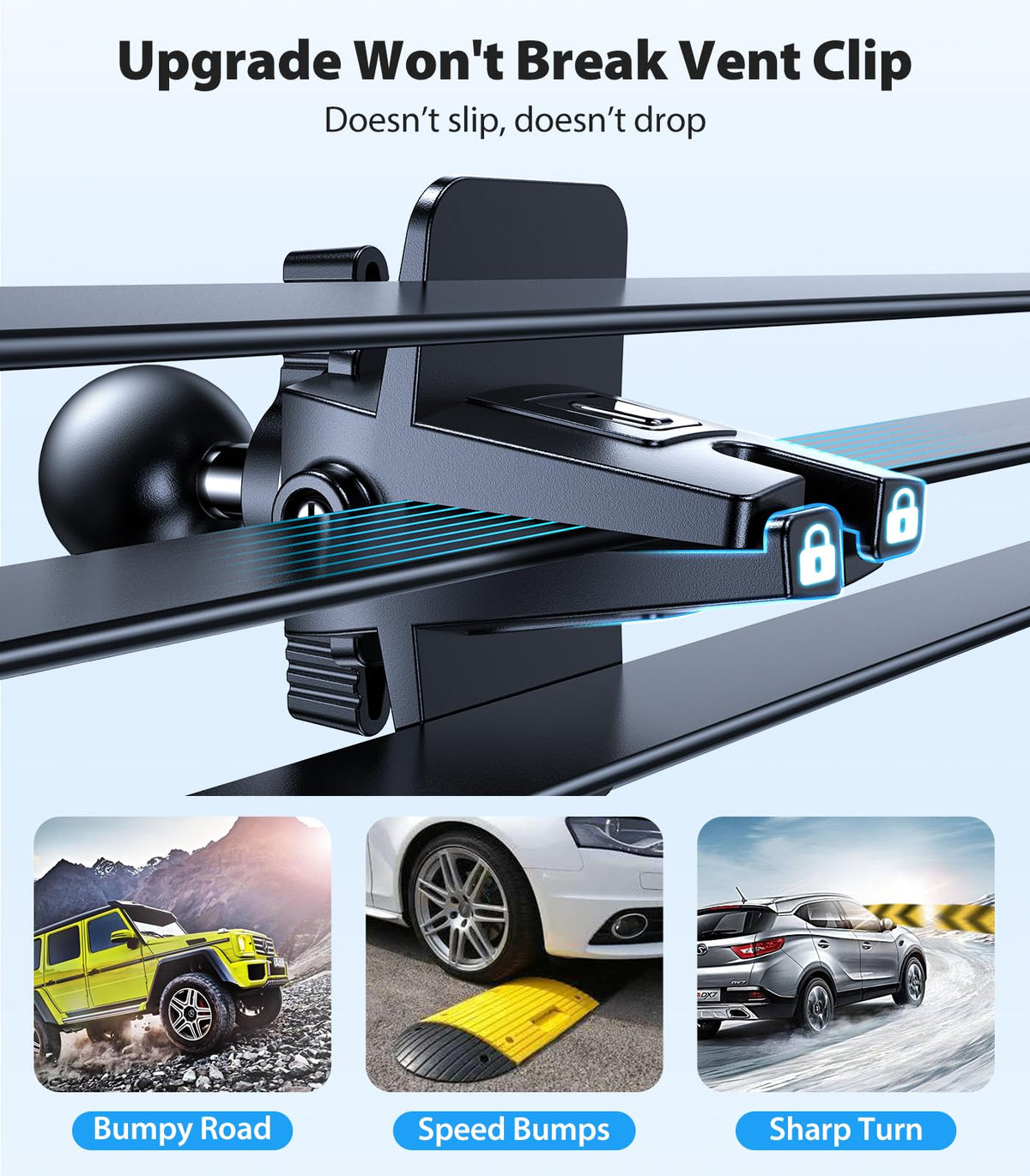 VICSEED for MagSafe Car Mount Magnetic Phone Holder for Car - VICSEED Official Imagery - 6