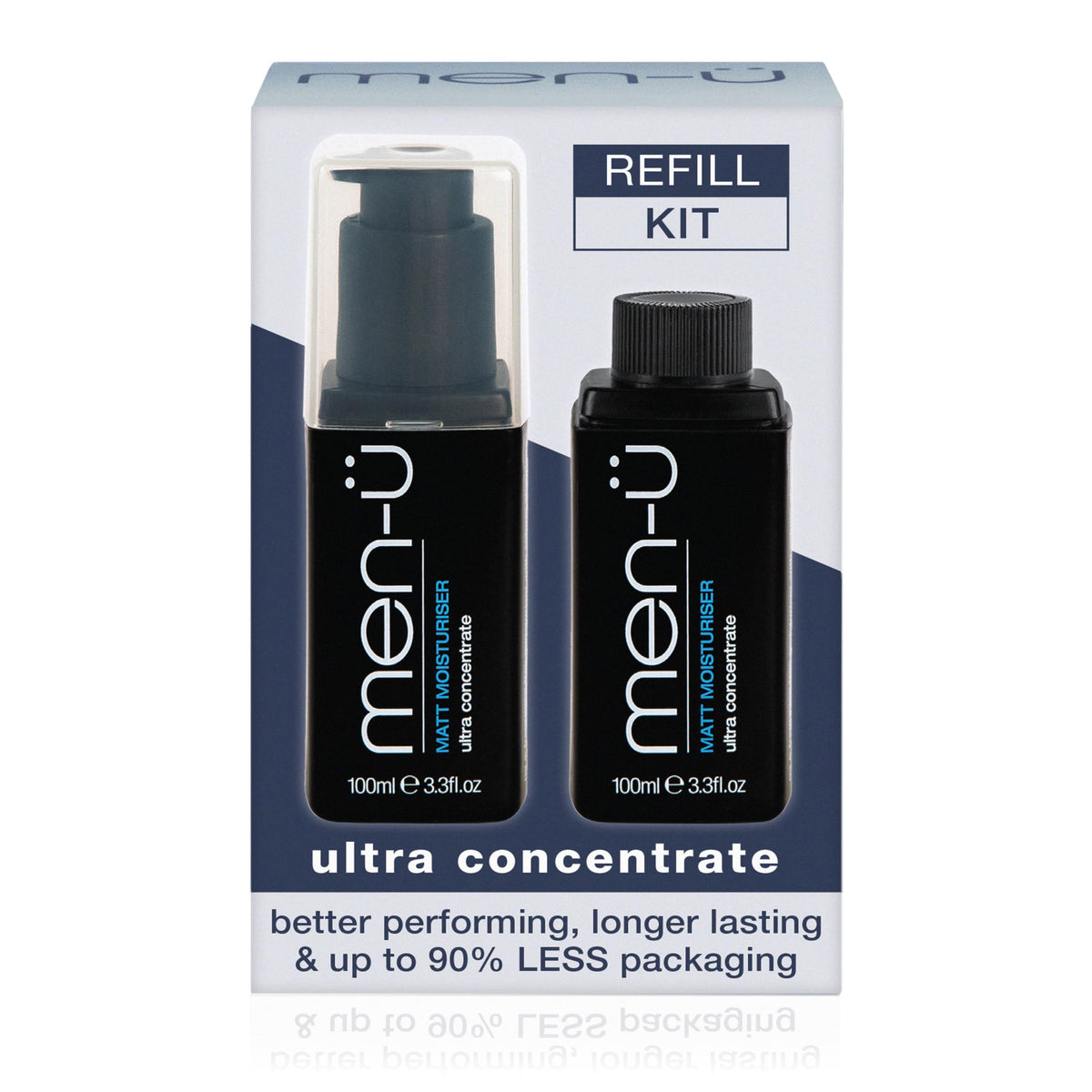 men MATT MOISTURIZER REFILL KIT for men UP TO 120 - men-ü Official Imagery - 2