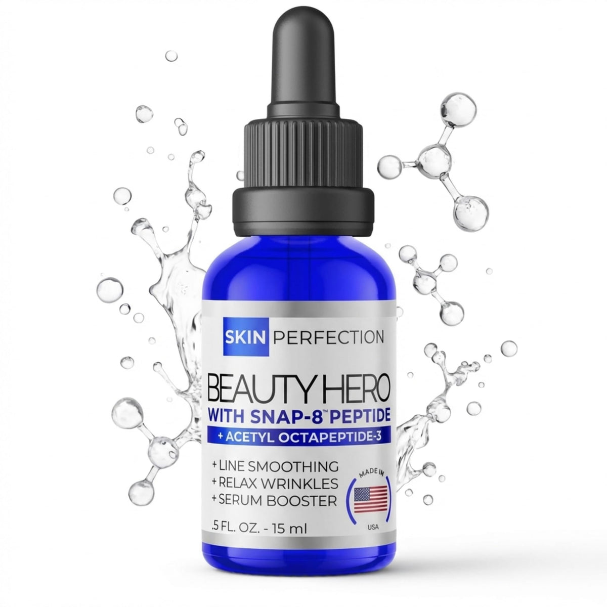 Snap 8 Peptide Serum for Face Custom 10 serums Anti Aging - Skin Perfection Official Imagery - 2