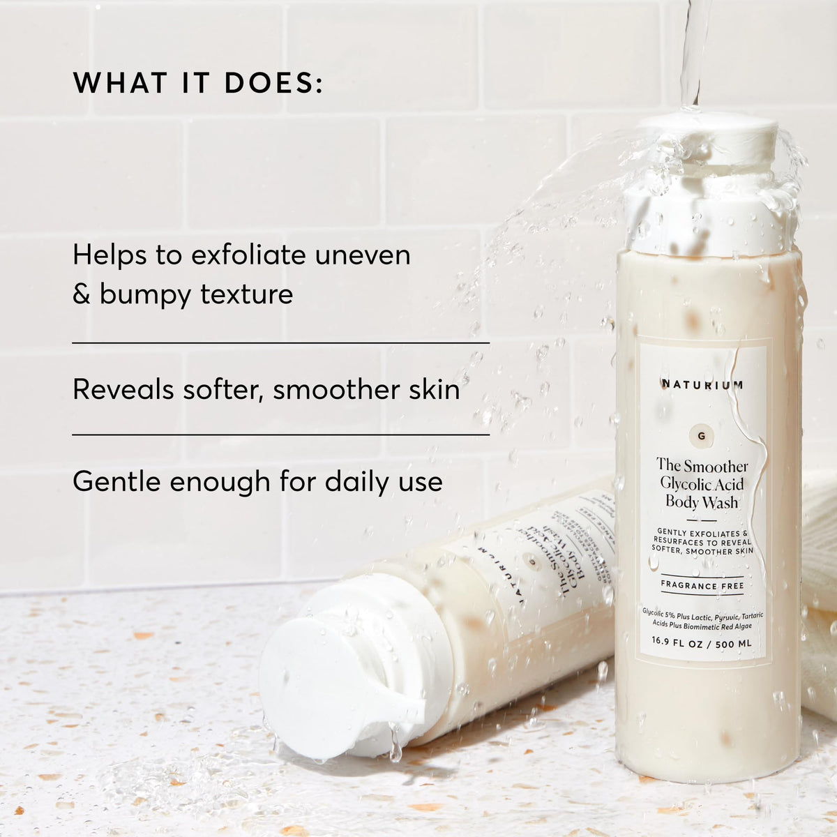 Naturium The Smoother Glycolic Acid Body Wash 16 9 fl oz – full view