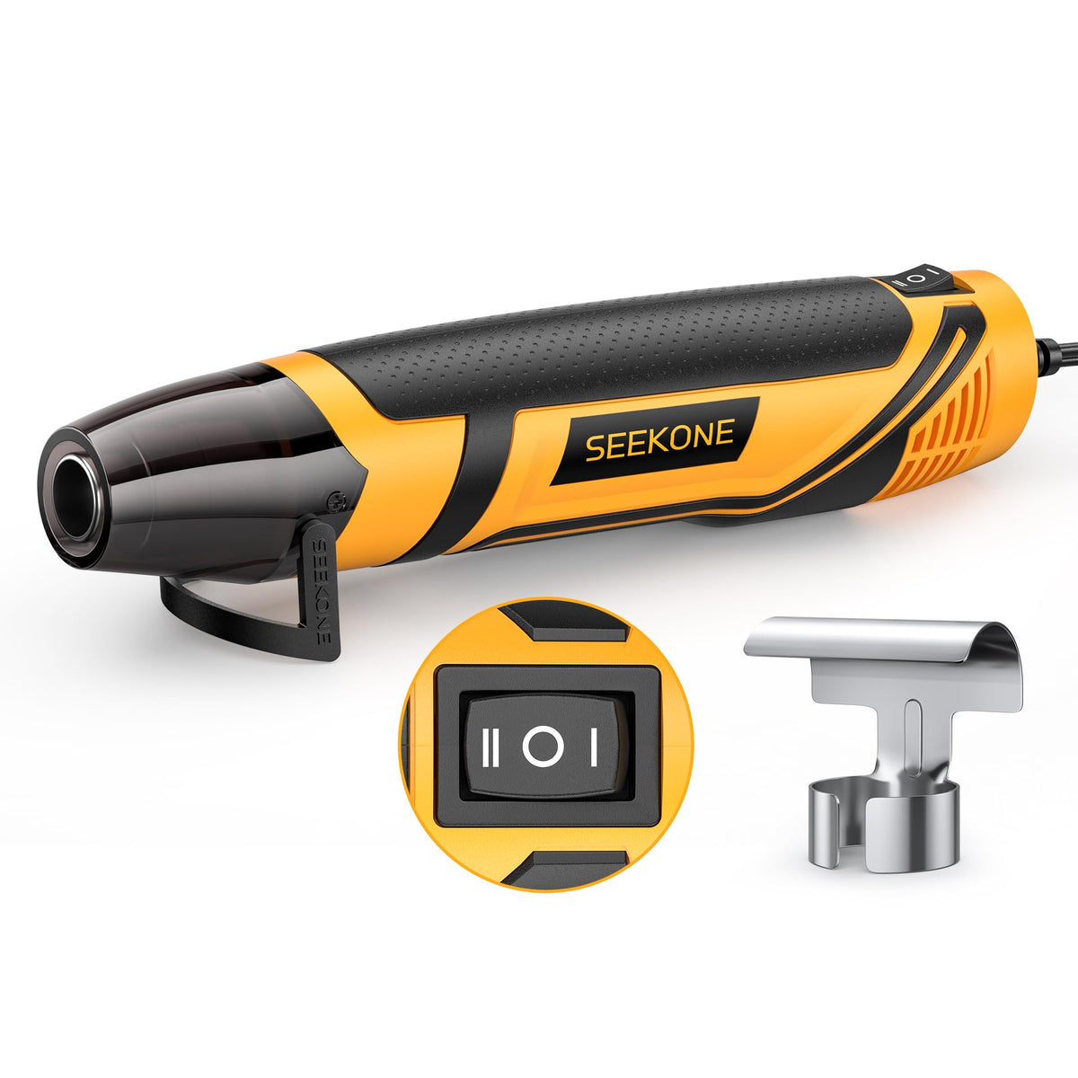 SEEKONE 350W Mini Heat Gun with 2 Temp Settings 842 500 – product photo (Heat Guns)
