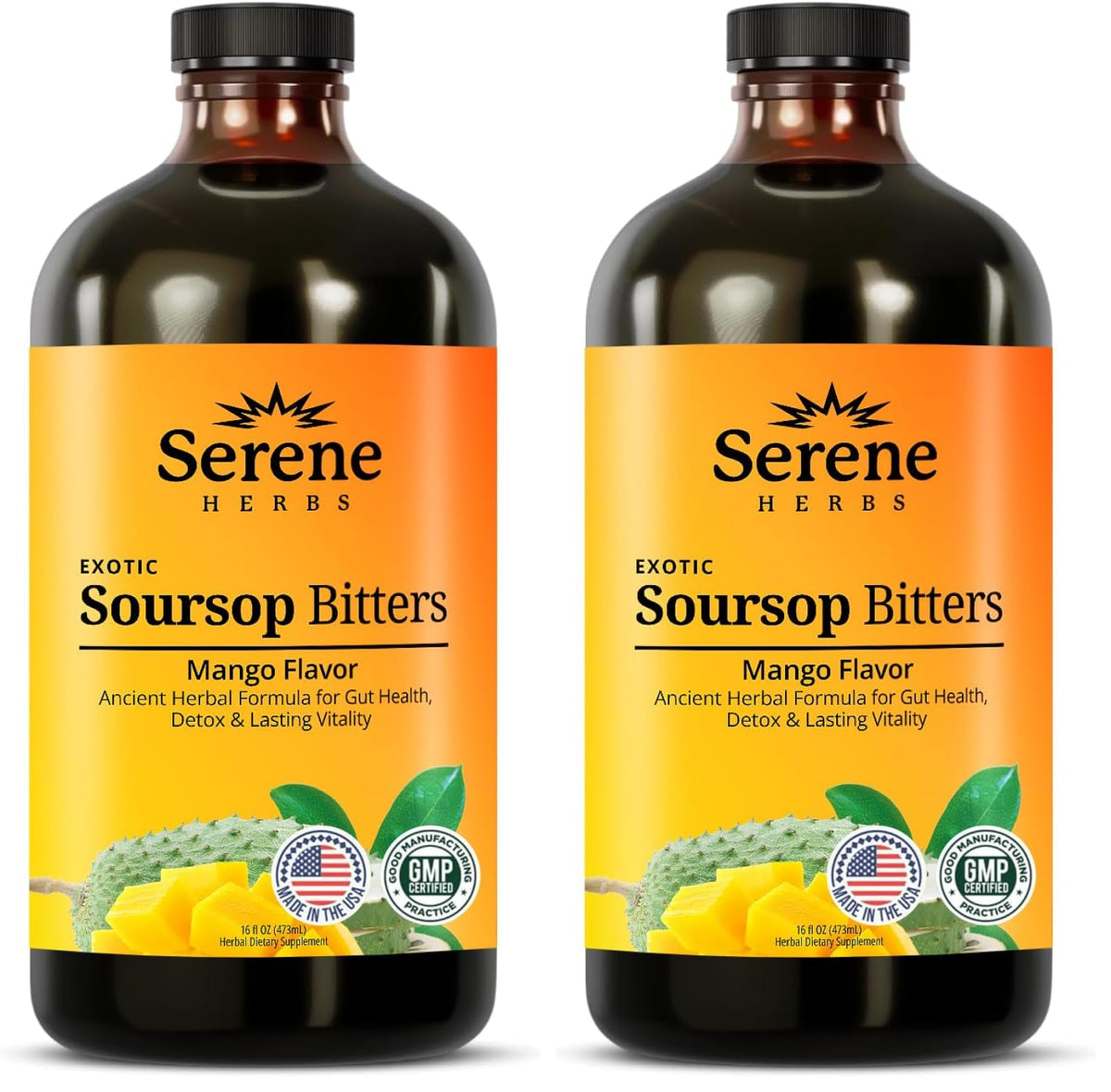 Serene Herbs Soursop Bitters Herbal Liquid with Soursop Leaf - Serene Herbs Official Imagery - 5
