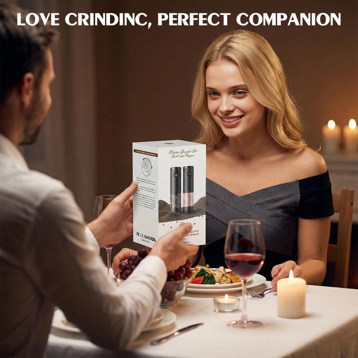 ioion – Salt & Pepper Mill Sets on display
