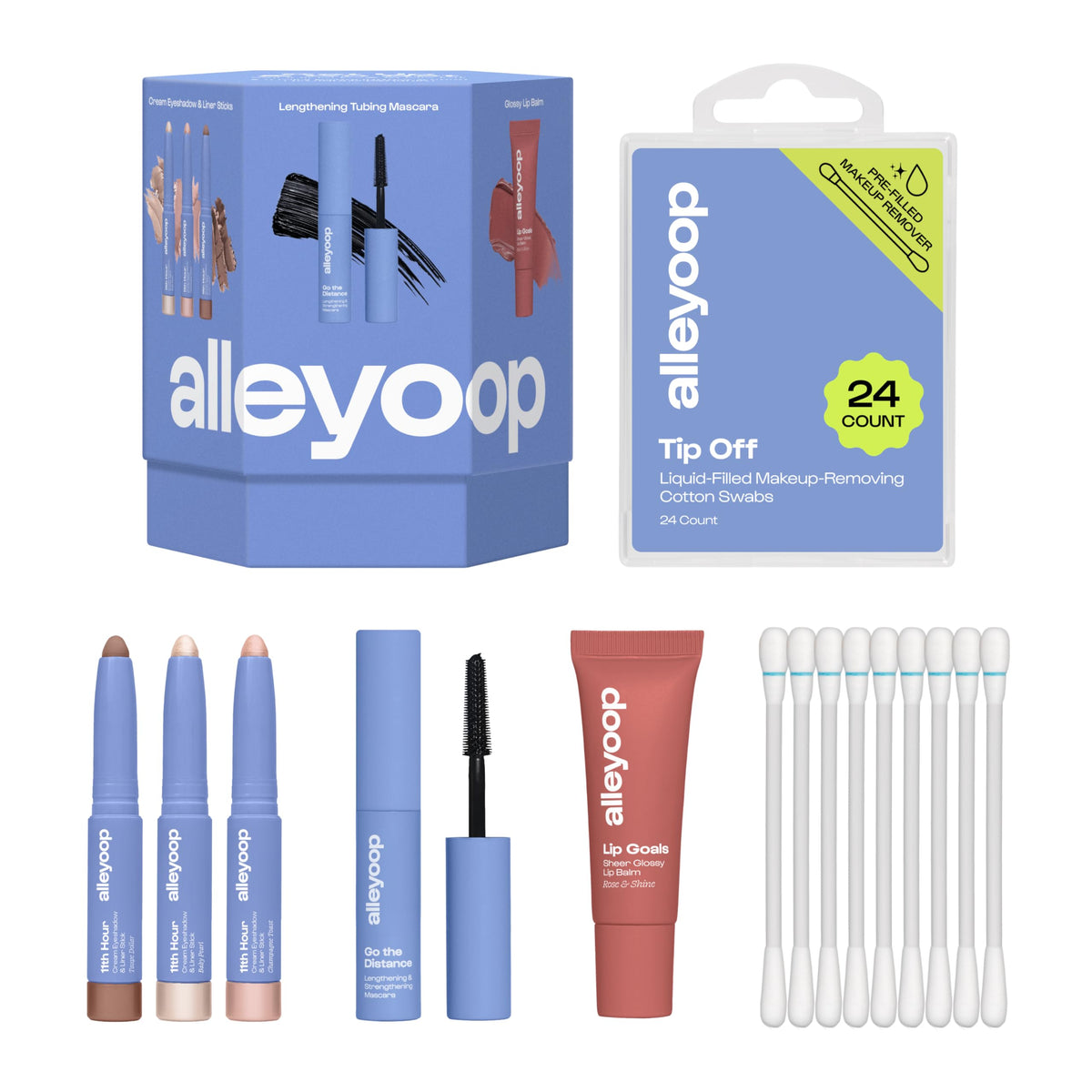 ALLEYOOP Everyday Essentials Makeup Kit Tip Off Makeup - ALLEYOOP Official Imagery - 2